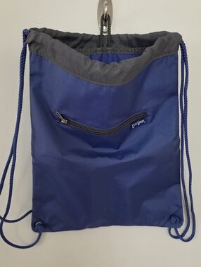 EAST SPORT DURABLE DRAWSTRING BACKPACK PERIWINKLE NWOT